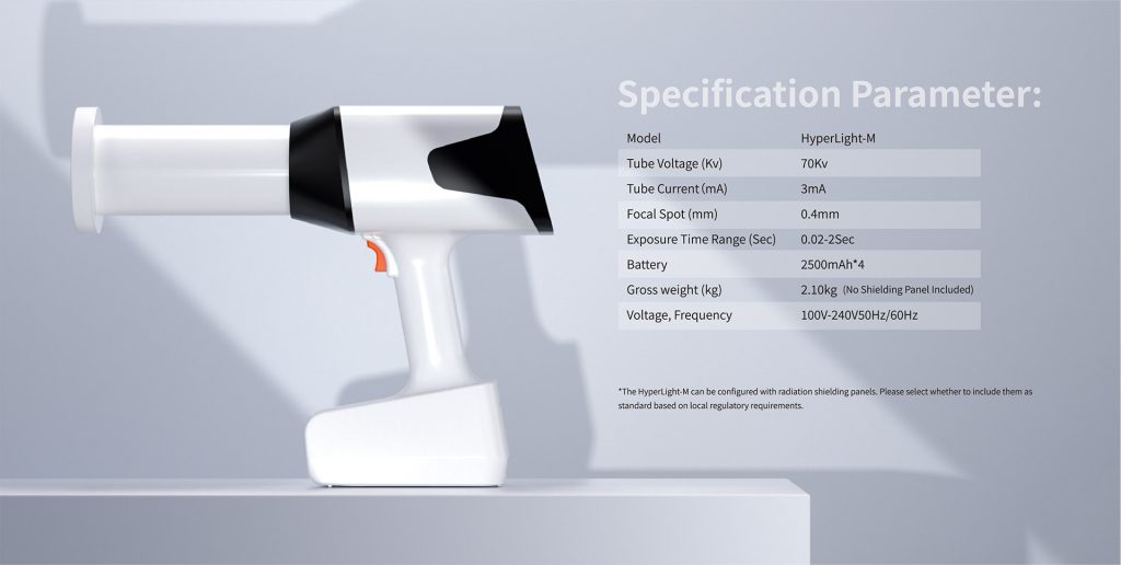 دستگاه رادیوگرافی پرتابل ایتیس مدل Hyperlight M