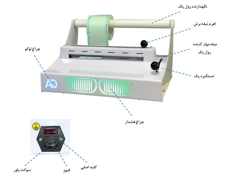 دستگاه رول پک اتوکلاو تکنیکال Technical