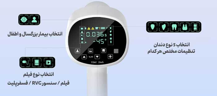 رادیوگرافی پرتابل وودپکر Woodpecker مدل Mini-Ray