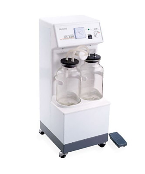 ساکشن جراحی 2 شیشه Yuwell مدل 7A-23B
